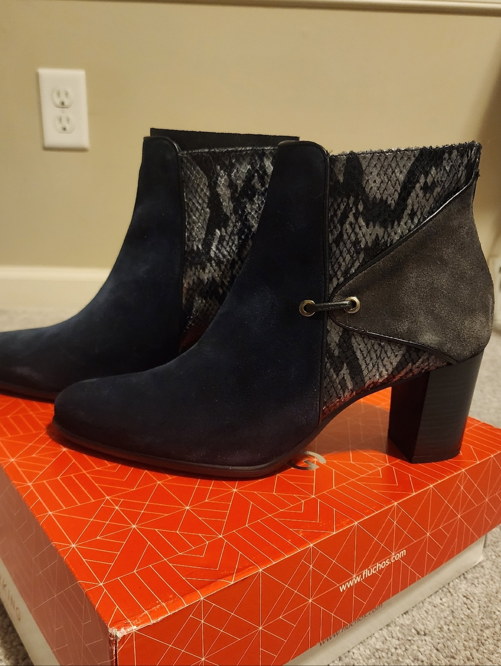 Dorking by Fluchos  Multicolor ankle boots